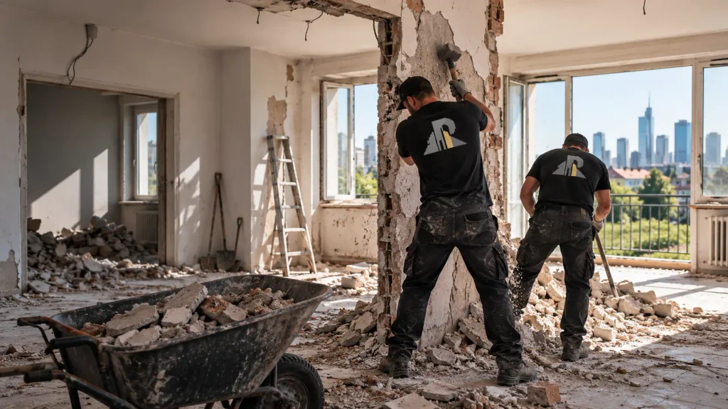 Home rückbauwerk entkernung rückbau entrümpelung